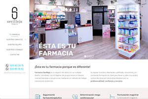 <strong>Farmacia Sevilleja farmaciasevilleja.com<span></span></strong><i>→</i>