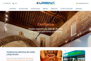 <strong>Urbina Energía www.urbinasl.com<span></span></strong><i>→</i>