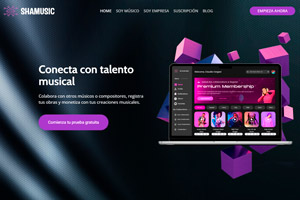 <strong>SHAMUSIC www.shamusic.es<span></span></strong><i>→</i>