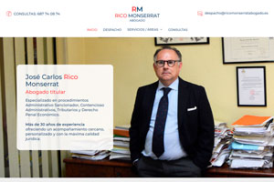 <strong>Rico Monserrat Abogado<span></span></strong><i>→</i>