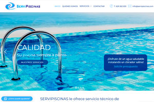 <strong>SERVIPISCINAS servipiscinas.com<span></span></strong><i>→</i>